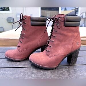 Timberland Tillston 6 Inch Double Collar Ankle Boots Size 9
